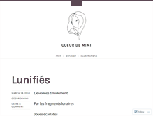 Tablet Screenshot of coeurdemimi.com